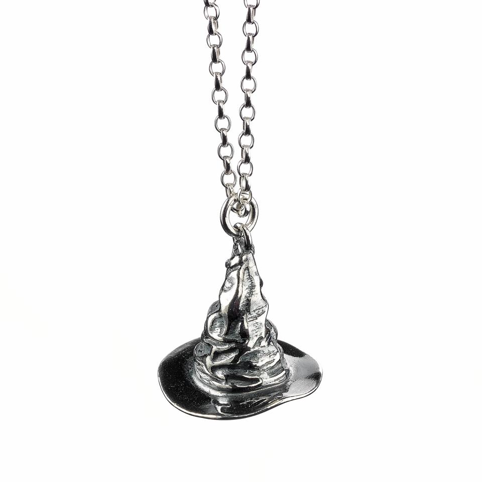 Official Harry Potter Sterling Silver Sorting Hat Necklace